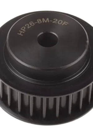 Precio Económico Polea síncrona Acero 26 dientes , 8mm espaciado , 12mm calibre , para adaptar la anchura de la correa 20mm