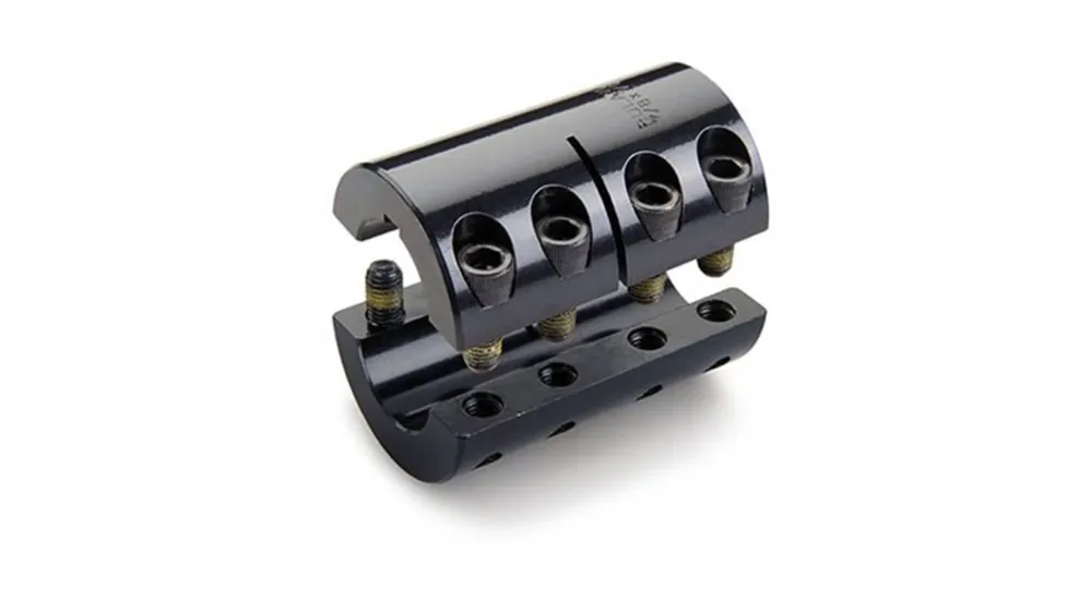 Rigid Coupling,2-pc,Keys,12x8mm,Steel Ordena Ya