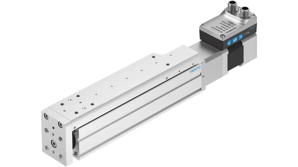 Actuador lineal eléctrico Festo EGSS, 100% ciclo de trabajo 1314N, 24V dc, 6kg, 250mm/s, 150mm Envío Inmediato