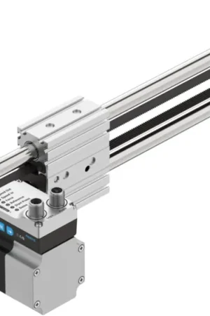 Actuador lineal eléctrico Festo ELGE, 100% ciclo de trabajo, 24V dc, 50N, 1.2 m/s, 300mm Disponible Ahora