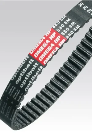 Precio Económico Correa síncrona OPTIBELT de Caucho, 61 dientes con paso de 5mm, dim: 305mm x 15mm