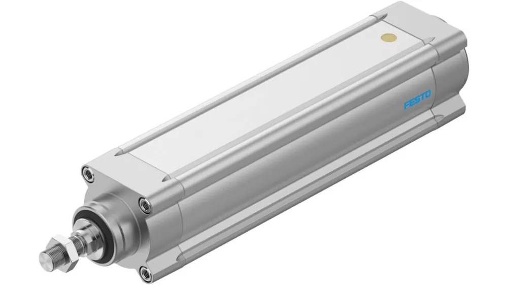 Actuador lineal eléctrico Festo ESBF-BS, 100% ciclo de trabajo 12000N, 12000N, 700mm/s, 300mm Máxima Calidad