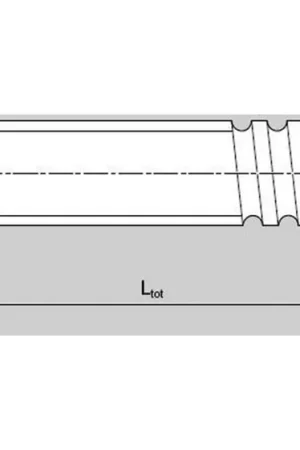 Tornillo laminado Bosch Rexroth R1511 117 00 L500, cable: 5mm, diámetro del eje 20mm, longitud del eje 500mm Nueva Colección