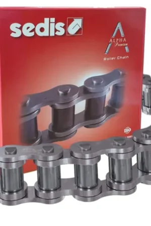 Cadena de rodillos Sedis, 20B-1, Acero al Carbono, Filamentos Símplex, Longitud 5m, paso 31.75mm Mayoreo