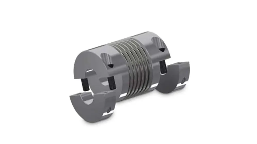 Certificado Acoplamiento de fuelle Huco, Ø de calibre 32mm, Ø exterior 82mm, long. 91mm, par 150Nm