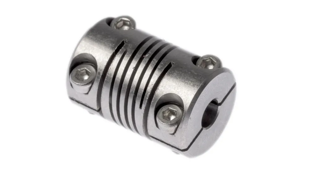 Acoplamiento de eje Huco, Ø de calibre 4mm, Ø exterior 13mm, long. 19.1mm, par 1Nm Liquidación