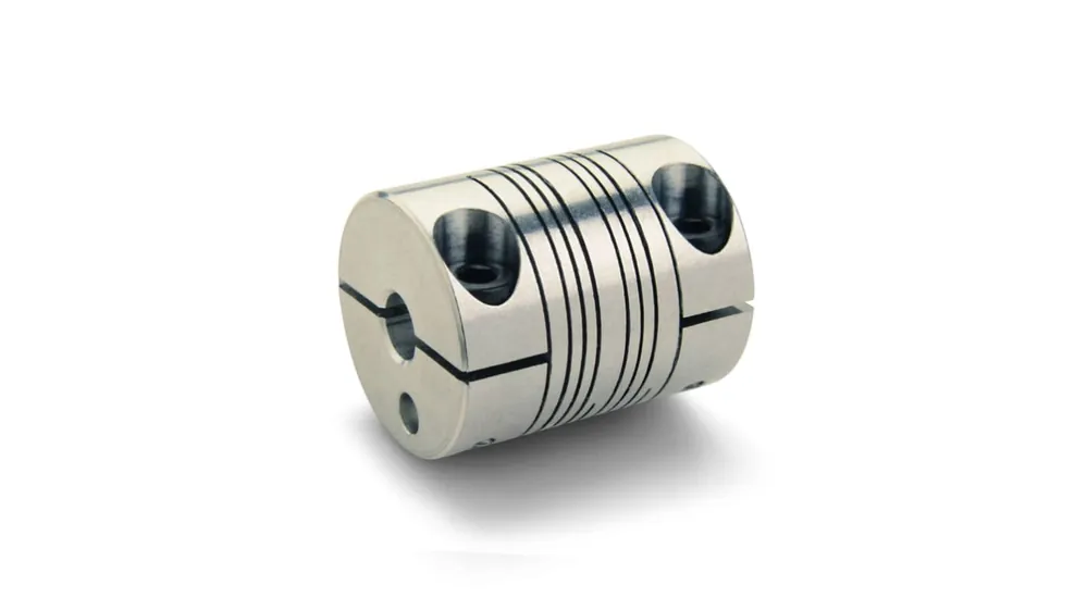 Acoplamiento de eje Ruland, Ø de calibre 10mm, Ø exterior 32mm, long. 38.1mm Ordenar Ahora Mismo