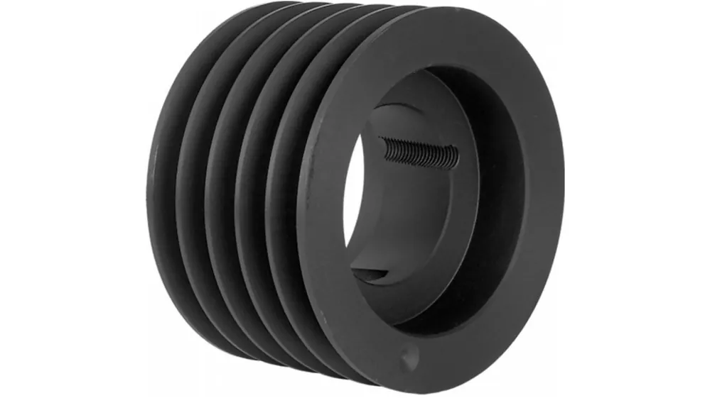 Bestseller Polea de correa en V Hierro Fundido 5 dientes , 55mm calibre