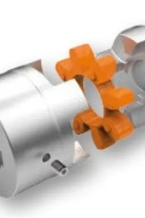 Gran Oferta Cubo de acoplamiento con brida OPTIBELT, Ø de calibre 40mm, Ø exterior 102mm, long. 126mm, par 1060Nm