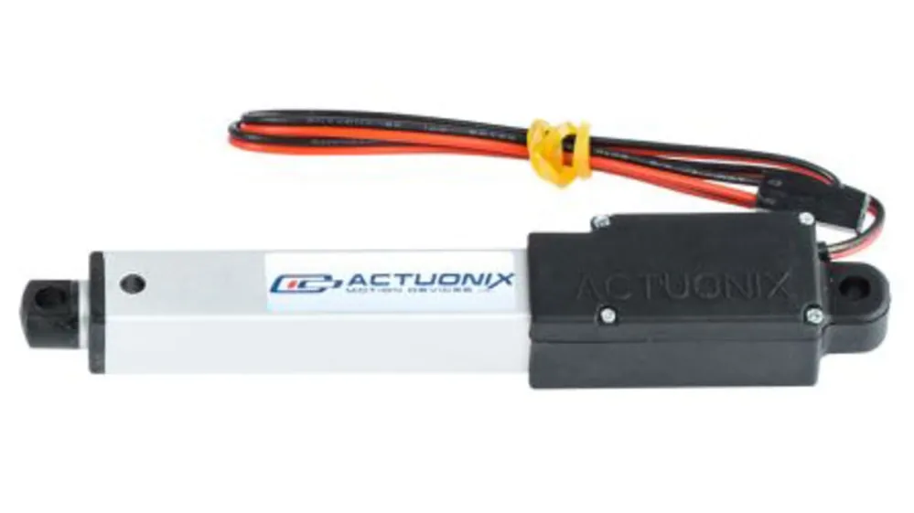 Actuador lineal eléctrico Actuonix L12, 20% ciclo de trabajo 42N, 13mm/s, 50mm Stock Limitado