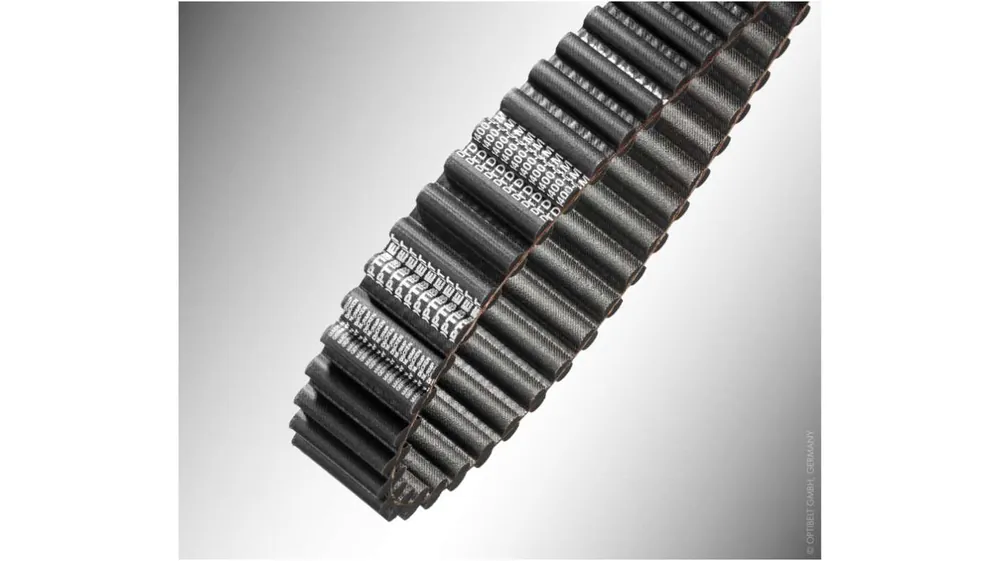 Correa de doble dentado OPTIBELT de Caucho, 250 dientes con paso de 8mm, dim: 2000mm x 50mm Envío Inmediato