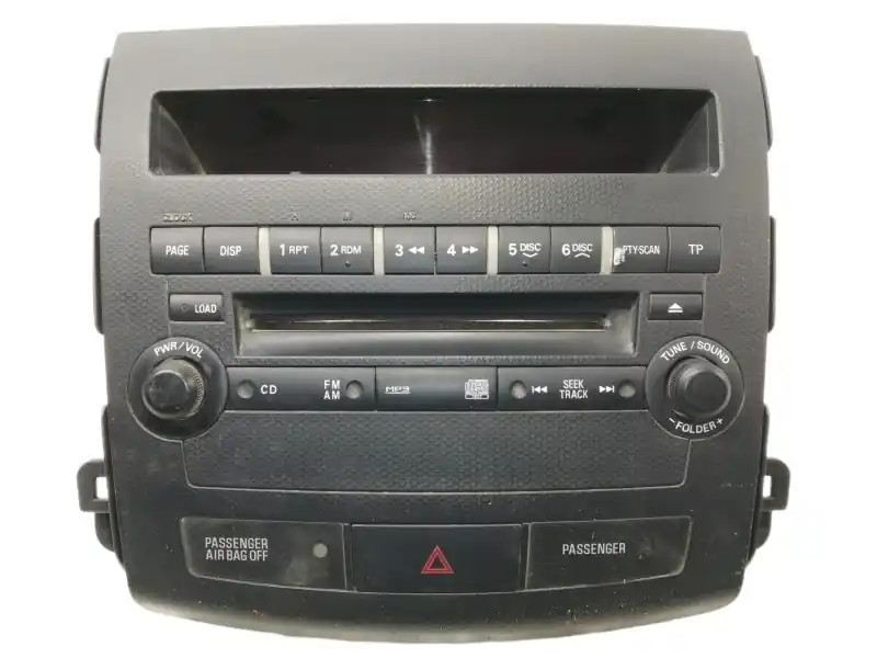 Solo Por Tiempo Limitado SISTEMA AUDIO / RADIO CD 8002A139XA 7A19A 3852844