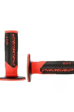 Envío Gratis PUÑOS PROGRIP DOBLE COMPUESTO 801 NEGRO ROJO