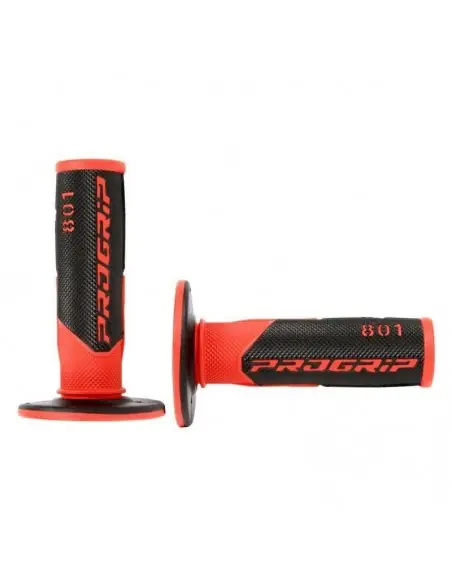 Envío Gratis PUÑOS PROGRIP DOBLE COMPUESTO 801 NEGRO ROJO