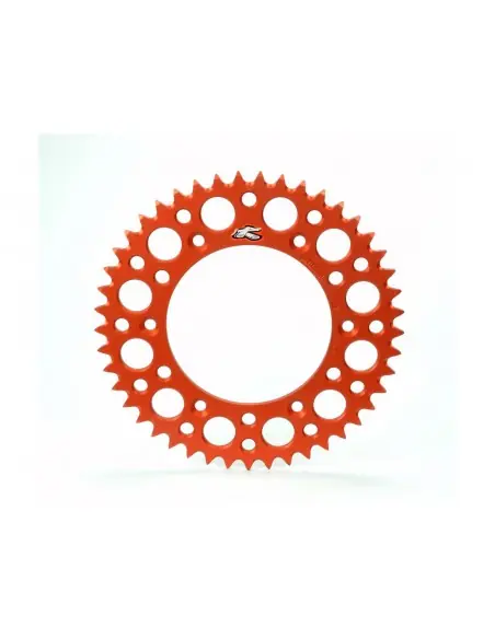 CORONA DE ALUMINIO RENTHAL KTM 125-530 ULTRALIGHT NARANJA - 52 DIENTES Precio Rebajado