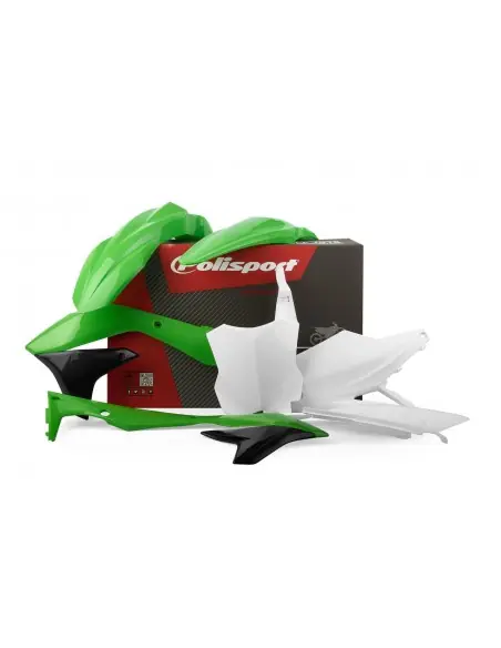 Exclusivo KIT PLASTICOS POLISPORT KAWASAKI KX 450F 16-18 - COLOR ORIGINAL