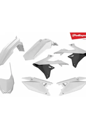 Edición Limitada KIT PLASTICOS POLISPORT SUZUKI RMZ 250 2019 RMZ 450 18-19 BLANCOS