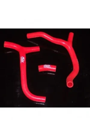 Original KIT MANGUITOS RADIADOR KSX HONDA CRF 450R 09-12 ROJOS