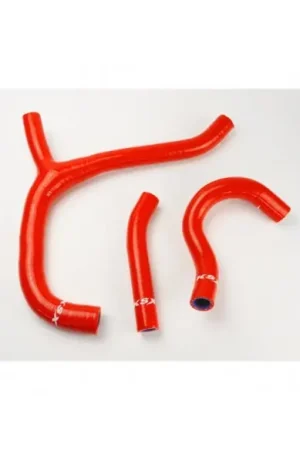Máxima Calidad KIT MANGUITOS RADIADOR KSX HONDA CRF 250R 14-15 ROJOS