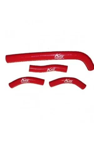 KIT MANGUITOS RADIADOR KSX HONDA CRF 250R 10-13 ROJOS De Moda