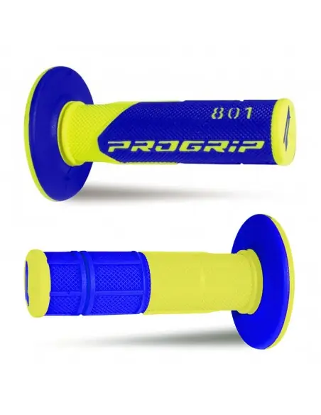 PUÑOS PROGRIP DOBLE COMPUESTO 801 AZUL AMARILLO FLUOR Envío Internacional