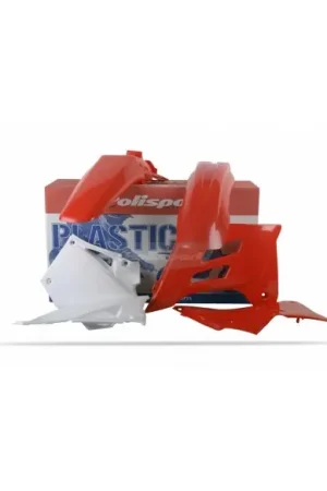 KIT PLASTICOS POLISPORT GAS GAS EC 01-06 ROJO-BLANCO Precio De Fábrica