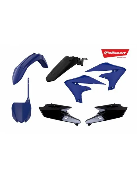 Stock Limitado KIT PLASTICOS POLISPORT YAMAHA YZ 250F 2019 YZ 450F 18-19 AZUL-NEGRO