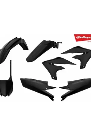 Nuevo Modelo KIT PLASTICOS POLISPORT YAMAHA YZ 250F 2019 YZ 450F 18-22 NEGROS