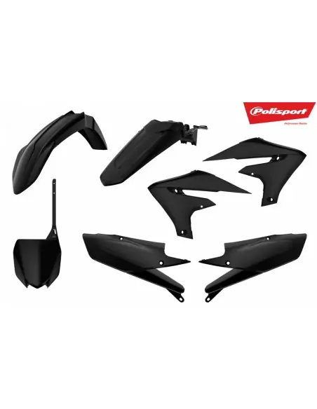 Nuevo Modelo KIT PLASTICOS POLISPORT YAMAHA YZ 250F 2019 YZ 450F 18-22 NEGROS