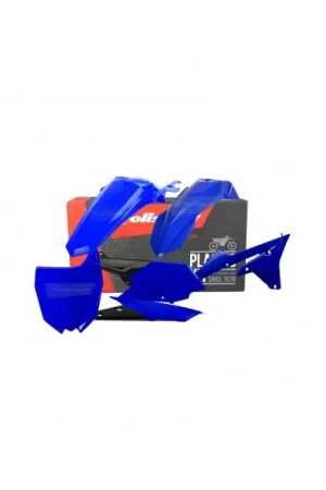 KIT PLASTICOS POLISPORT YAMAHA YZ 250F 14-18 YZ 450F 14-17 AZULES Garantía De Devolución De Dinero