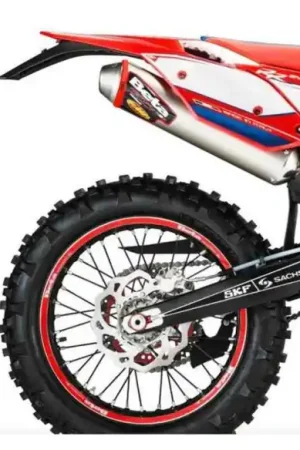 PROTECTOR SILENCIOSO 4MX MOTO 2 TIEMPOS ROJO Profesional