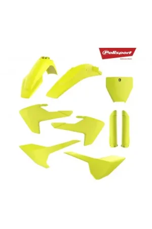 KIT PLASTICOS POLISPORT HUSQVARNA TC/FC 16-18 AMARILLO FLUOR Barato
