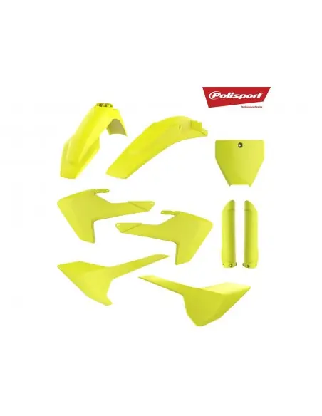 KIT PLASTICOS POLISPORT HUSQVARNA TC/FC 16-18 AMARILLO FLUOR Barato