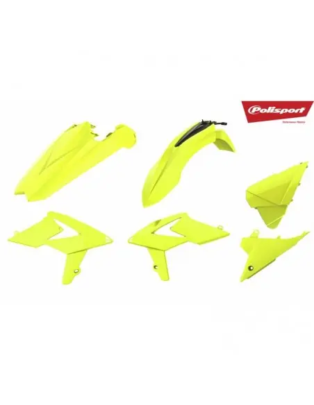 KIT PLASTICOS POLISPORT BETA RR 2T/4T 18-19 AMARILLO FLUOR Premium