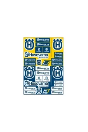 HOJA DE ADHESIVOS BLACKBIRD HUSQVARNA Precio Reducido