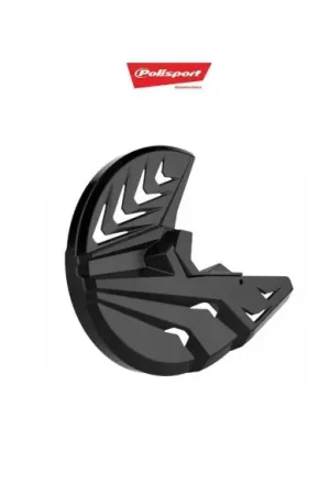 PROTECTOR DISCO DELANTERO POLISPORT KAWASAKI KX 250F 13-20 KX 450F 15-18 NEGRO Premium