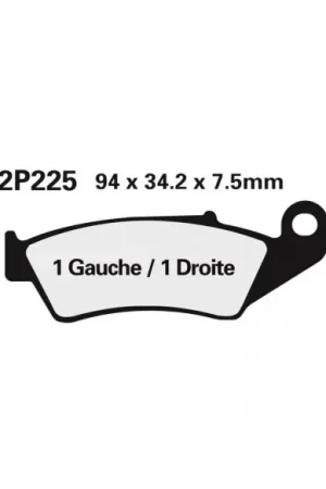 Promoción PASTILLAS DE FRENO DELANTERAS NISSIN GAS GAS 00-19 YAMAHA 98-06 HONDA SUZUKI KAWASAKI