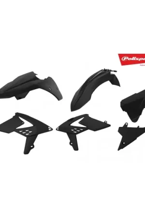 Imprescindible (Must-Have) KIT PLASTICOS POLISPORT BETA RR 2T/4T 13-17 NEGROS