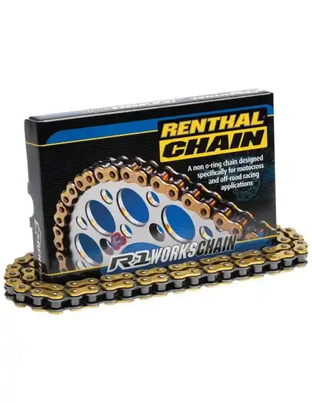 CADENA RENTHAL 520 R1 REFORZADA SIN RETENES 118 PASOS Precio Rebajado