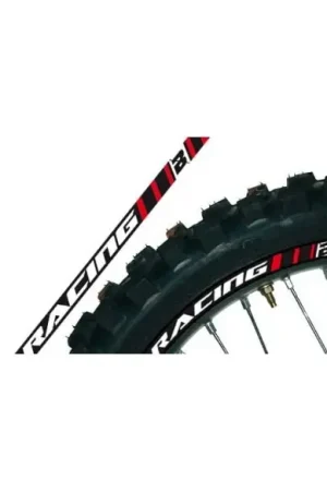 KIT ADHESIVOS DE LLANTA BLACKBIRD ROJOS A Buen Precio